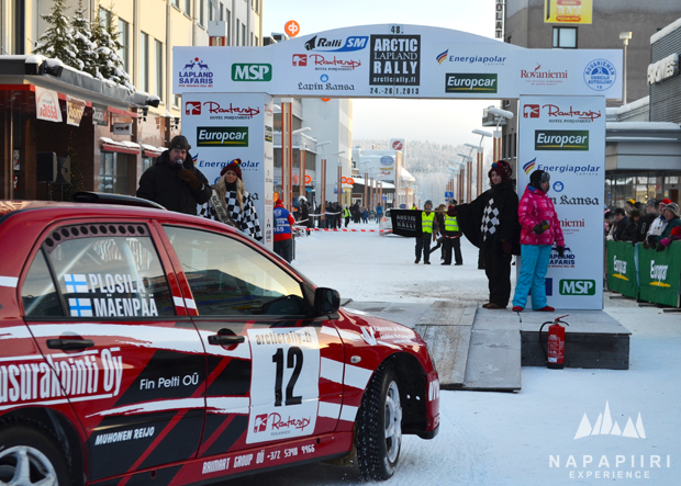 Arctic Lapland Rally. Rovaniemi 