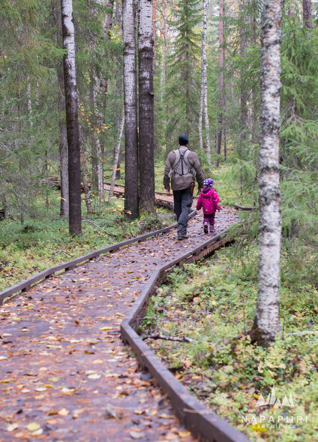 Hiking with kids in Lapland