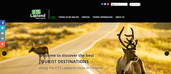 Route E75 - Meilleurs spots à visiter en Laponie