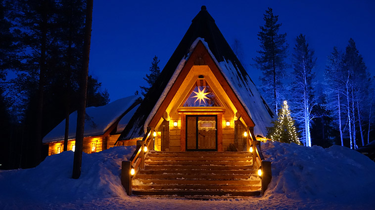 Restaurant Kotahovi au Village du Père Noël à Rovaniemi