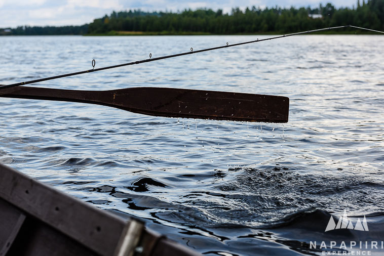 Pêche au saumon en Laponie